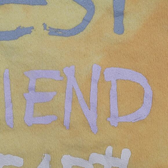 Vintage 1984 Best-Friend On Earth Sweatshirt Womens S/M 18x23 Raglan USA - Picture 4 of 12